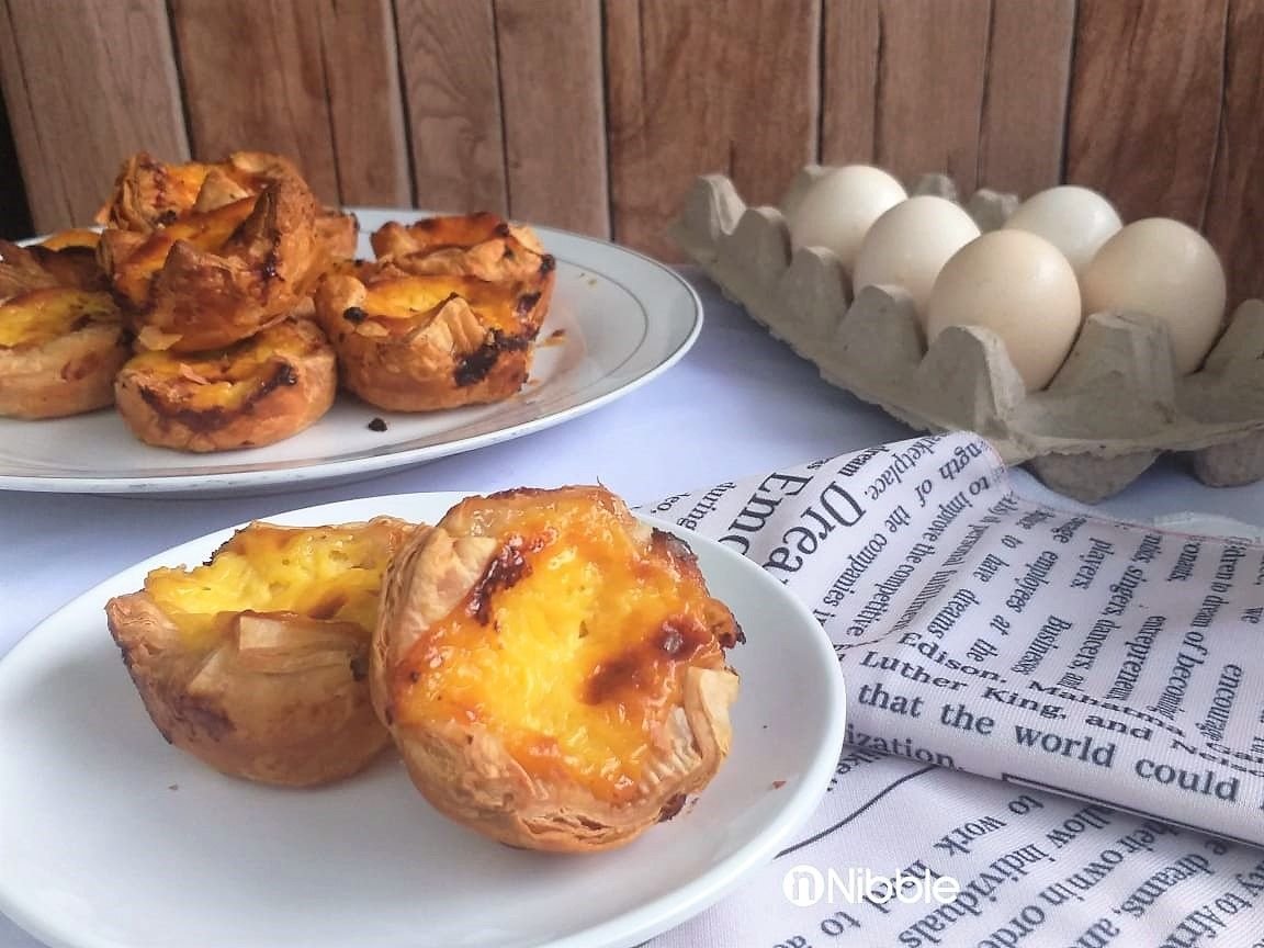 Resep Portuguese Egg Tart Renyah dan Lumer