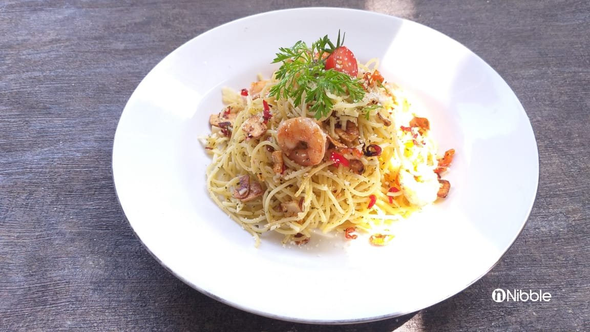 Resep Spaghetti Aglio Olio, Pasta Simple yang Enak Banget